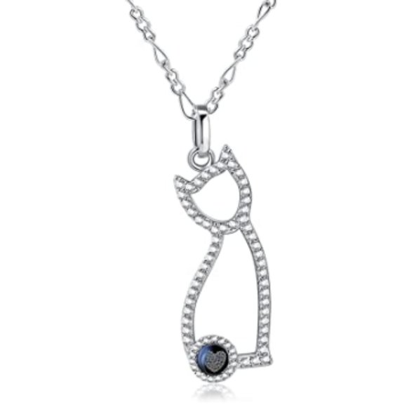 VISILOVE I Love You Necklace 100 Roses Love Heart Pendant Gifts for Her